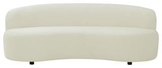 TOV Furniture Cannellini Cream Velvet Sofa