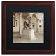 Alan Blaustein ''Lucca II'' Art, Wood Frame, Black Mat, 16x16