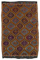 Rug N Carpet - Handwoven Anatolian 5' 7'' x 8' 11'' Tribal Wool Kilim Rug