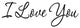 VWAQ I Love You Wall Decal Quotes Home Decor Sayings Wall Decals Wife Husband