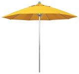 9' Venture Series Patio Umbrella With Sunbrella 1A Sunflower Yellow Fabric