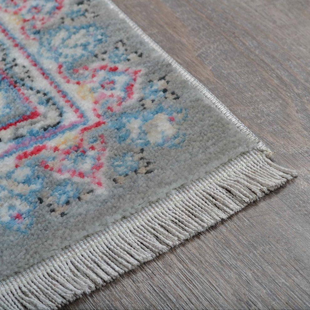 MACHINE MADE POLYESTER AREA RUGS  -Multicolor, Oriental ,Rugs for Living Room