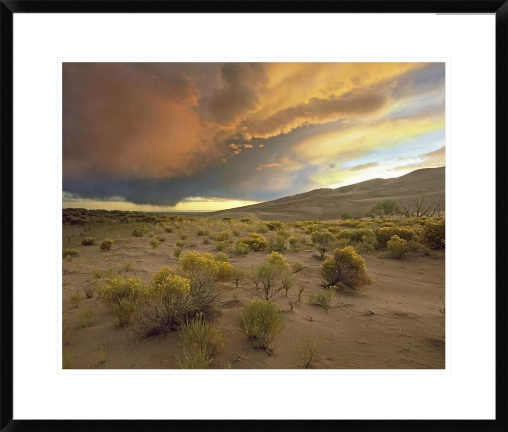 Storm Clouds Over Great Sand Dunes National Monument, Colorado, 30"x26"