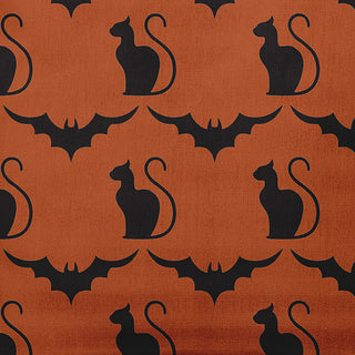 16" x 16" Cats and Bats Decorative Throw Pillow, Sienna