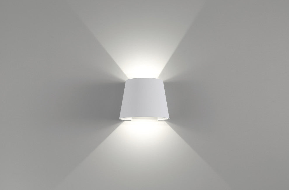 Access Lighting 20399LEDMGCNE Cone 6" Tall LED Wall Sconce- 3000K - Black