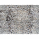 Gray, Modern, Silk with Textured Wool, Hand Knotted, Rug , 4'1" x 6'0"