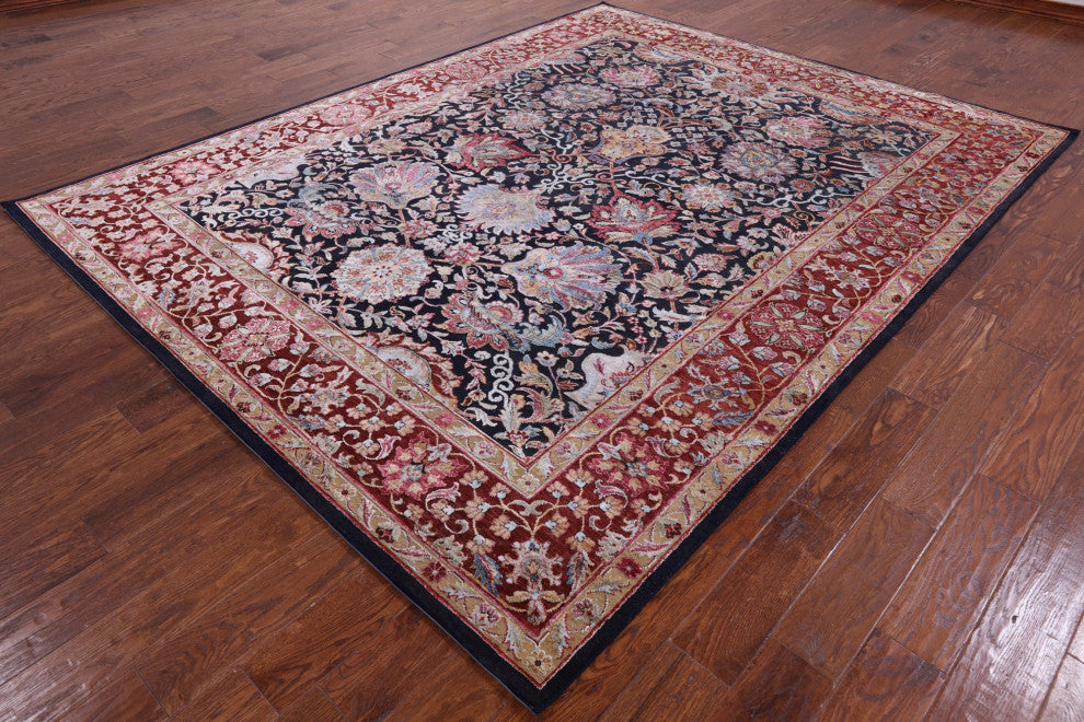 Persian Silk Hand Knotted Rug 7' 9" X 9' 10" Q5962