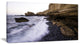 "Rolling Stones at Beach" Seashore Canvas Photo Print, 1 Panel, 60"x28"
