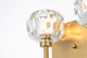4 Light Wall Sconce, Gold