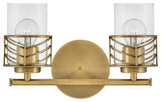 Hinkley Lighting 50262 Della 2 Light 15"W Bathroom Vanity Light - Lacquered