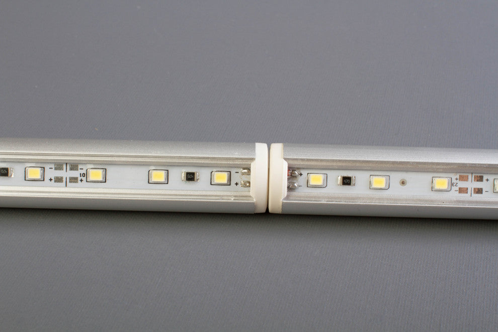 37 Inches (2 Piece 18" Linked) white C3014 LED Light with UL 2A Power Supply