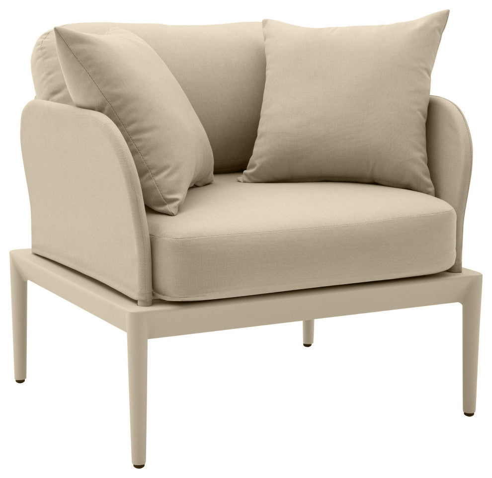 Kapri Outdoor Armchair, Taupe