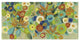 "Flower Market I Warm" Digital Paper Print by Silvia Vassileva, 26"x14"
