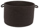 Rhody Rug Wear Ever Brown Velvet Poly 18"X12" Basket