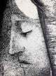 Odilon Redon Lithograph, Profil De Lumier, Framed