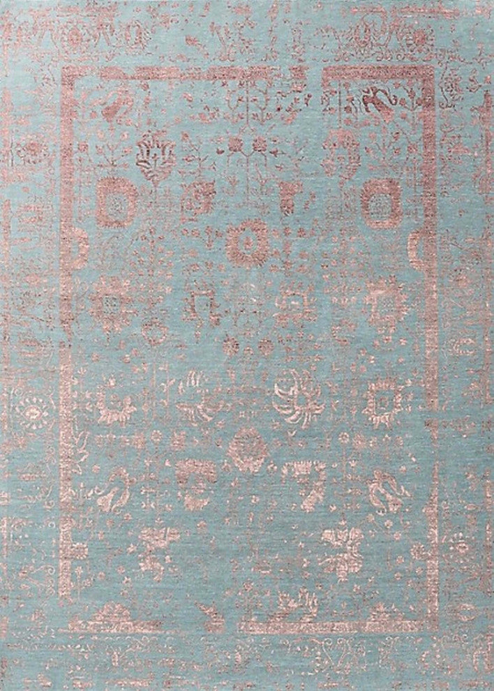 Ahgly Company Indoor Rectangle Mid-Century Modern Area Rugs, 7' x 10'