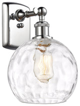 Innovations 516-1W-PC-G1215-8 1 Light Sconce, Polished Chrome