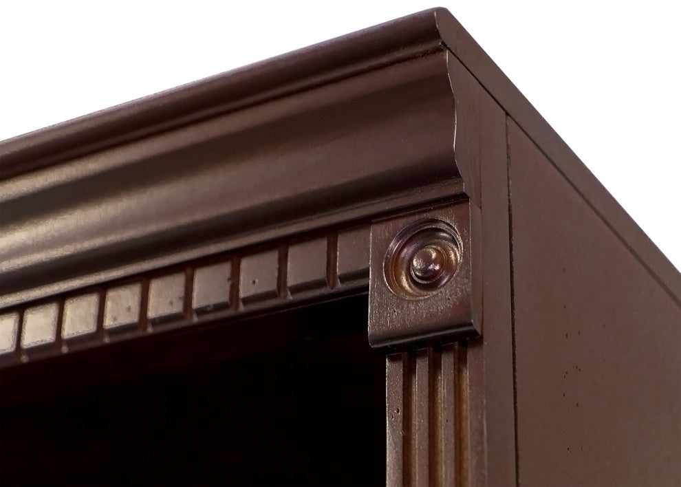 Huntington Club 84" Wood Bookcase, Storage Cabinet, Office Shelves