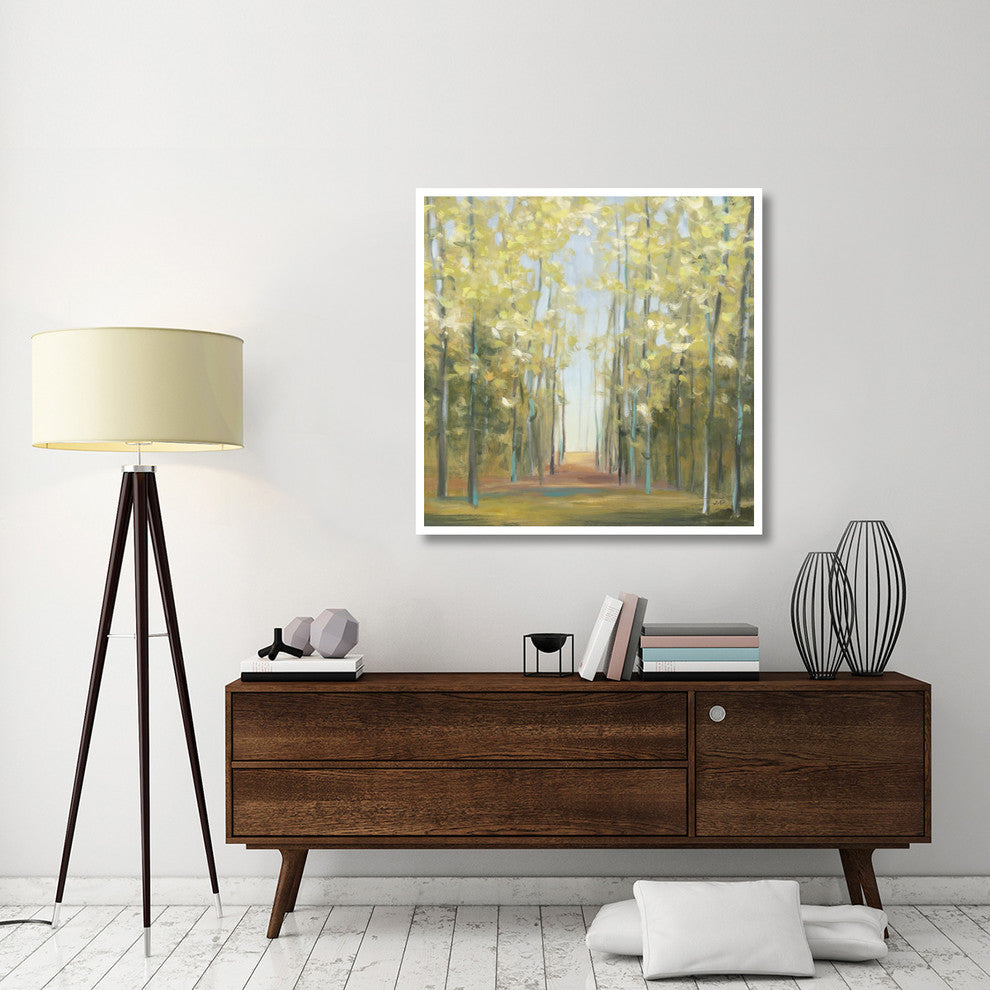 "Aspen Grove II" Digital Paper Print by Julia Purinton, 42"x42"