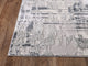 Abani Vista VST130B Distressed Blue Grey Area Rug