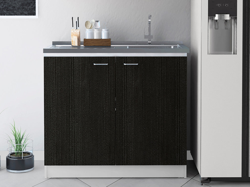 DEPOT E-SHOP Salento Utility Sink With Cabinet