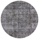 Ahgly Company Indoor Round Mid-Century Modern Area Rugs, 6' Round