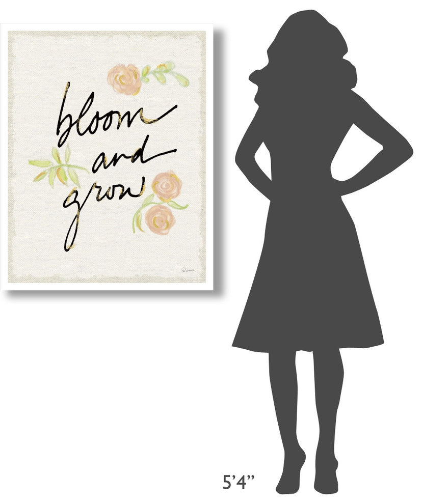 "Bloom and Grow" Digital Paper Print by Sue Schlabach, 30"x37"