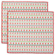 Snowflakes Dish Drying<br>Mat Set/2