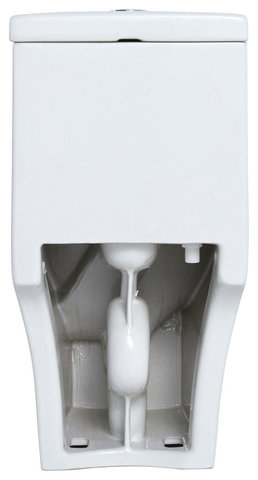 28 Inch Ceramic One Piece Toilet With Soft Close Seat