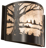 12 Wide Quiet Pond Wall Sconce