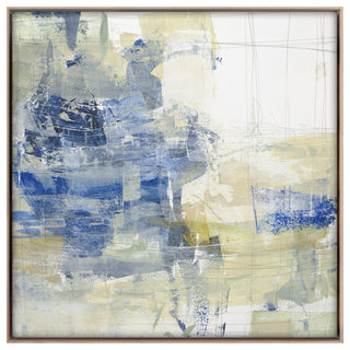 Layered Motion 7 Fine Art Print, Maple, 42"x42"