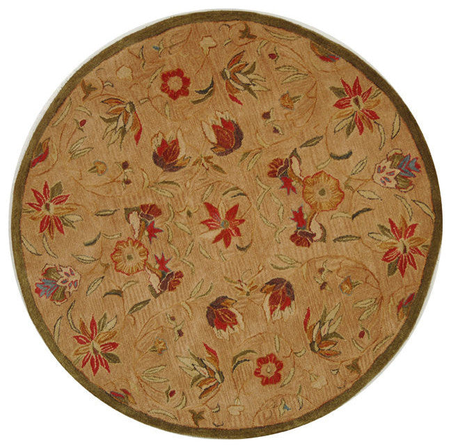 Safavieh Anatolia An525A Rug, Beige/Green, 8'0"x10'0"