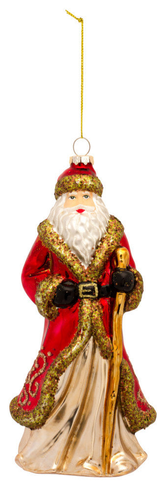 Santa Ornament, 6-Piece Set