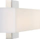 Nuvo Jess 1-Light LED Brushed Nickel Medium Vanity Light