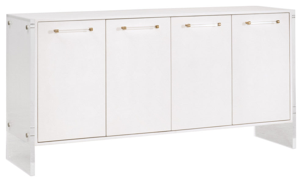 Sonia Shagreen Media Sideboard