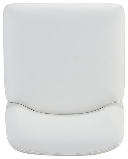 Manhattan Comfort Serena Counter Stool, White, Set of 3