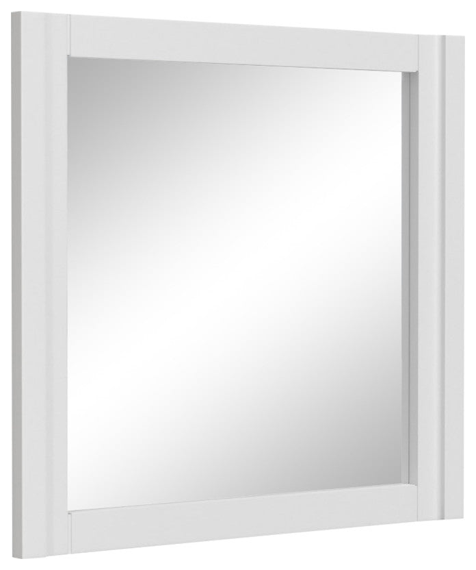 Stapleton Mirror, White