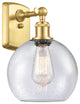 Innovations Lighting 516-1W-SG-G124-8-LED Athens 1 Light 8" Sconce
