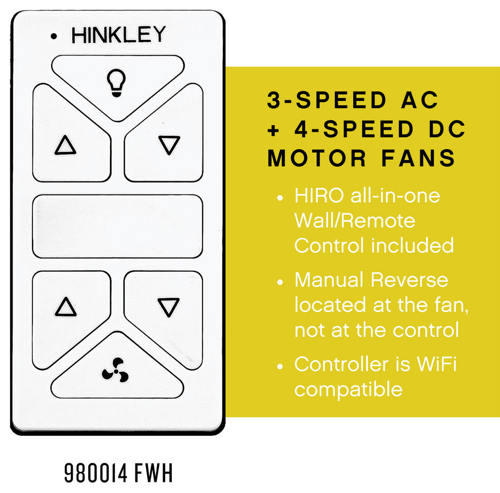 Hinkley Ventus 44" Integrated LED Indoor Ceiling Fan, Metallic Matte Bronze