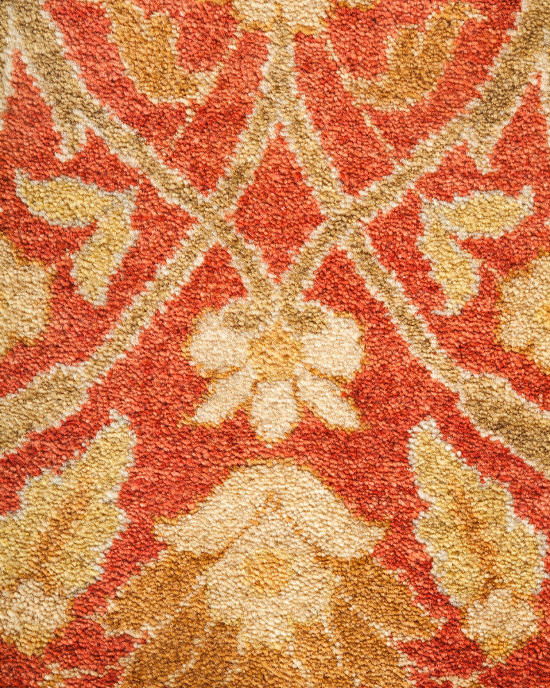 Mogul, One-of-a-Kind Hand-Knotted Area Rug Yellow, 12'2"x17'8"