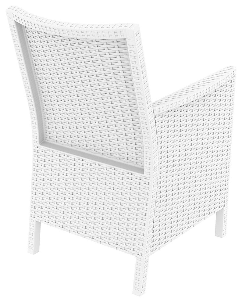 Compamia California Outdoor Armchairs, Set of 2, White
