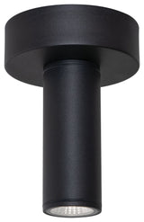 Beverly 6'' Outdoor LED Flush Mount, Black