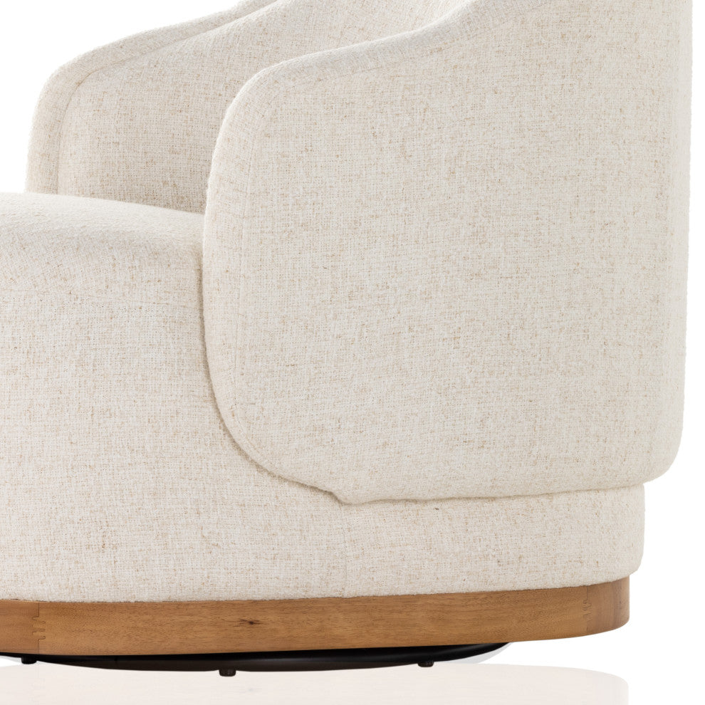 Martine Swivel Chair-Omari Natural
