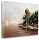 "Fisherman Landing" By Art Fronckowiak, Giclee Print on Gallery Wrap Canvas