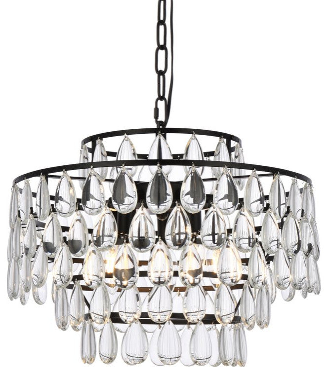 Murphy 18" Pendant, Black