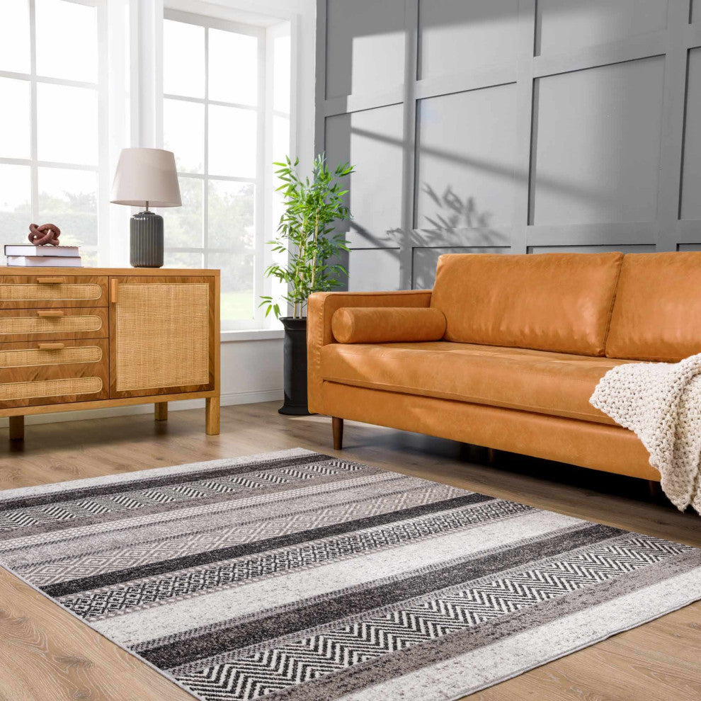 Hauteloom Middlestown Washable Area Rug, 7'10"x10' Rectangle