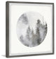 "Misty Magical Forest" Framed Painting Print, 12"x12"