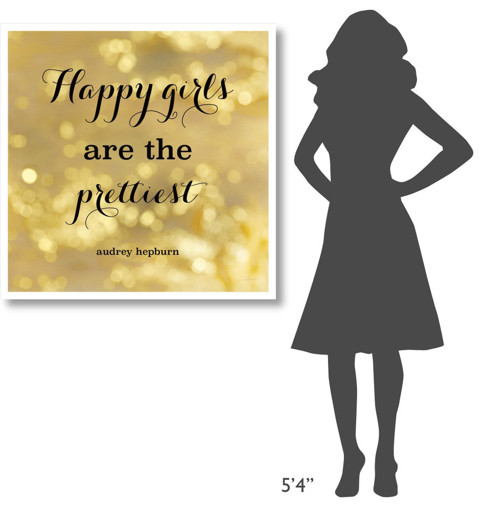 "Fashion Quotes I" Digital Paper Print by Sue Schlabach, 38"x38"