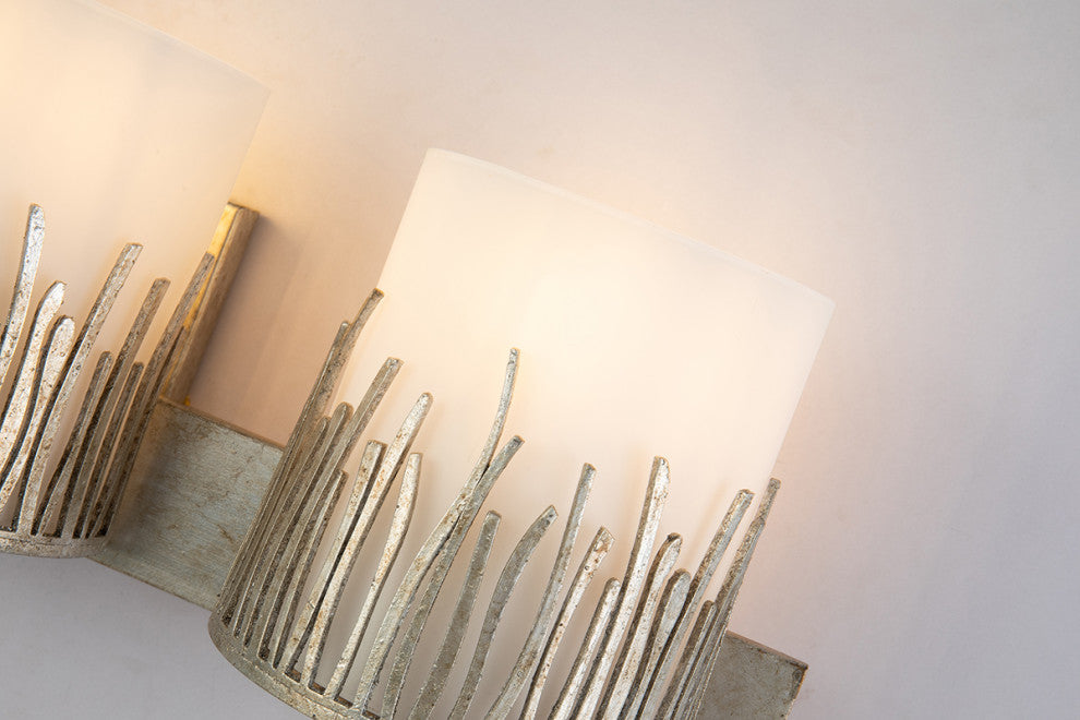 Sawgrass 3 Light Bath Vanity Light in Antiqued Silver