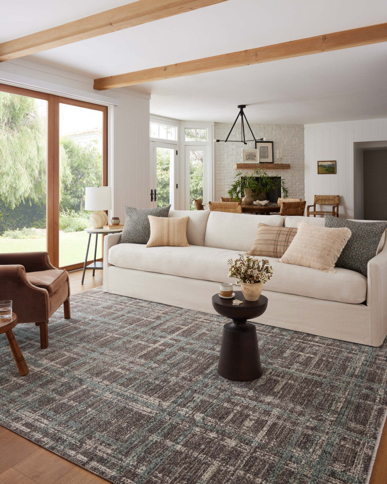 Angela Rose x Loloi Ember Espresso / Multi 2''-3" x 3''-10" Accent Rug